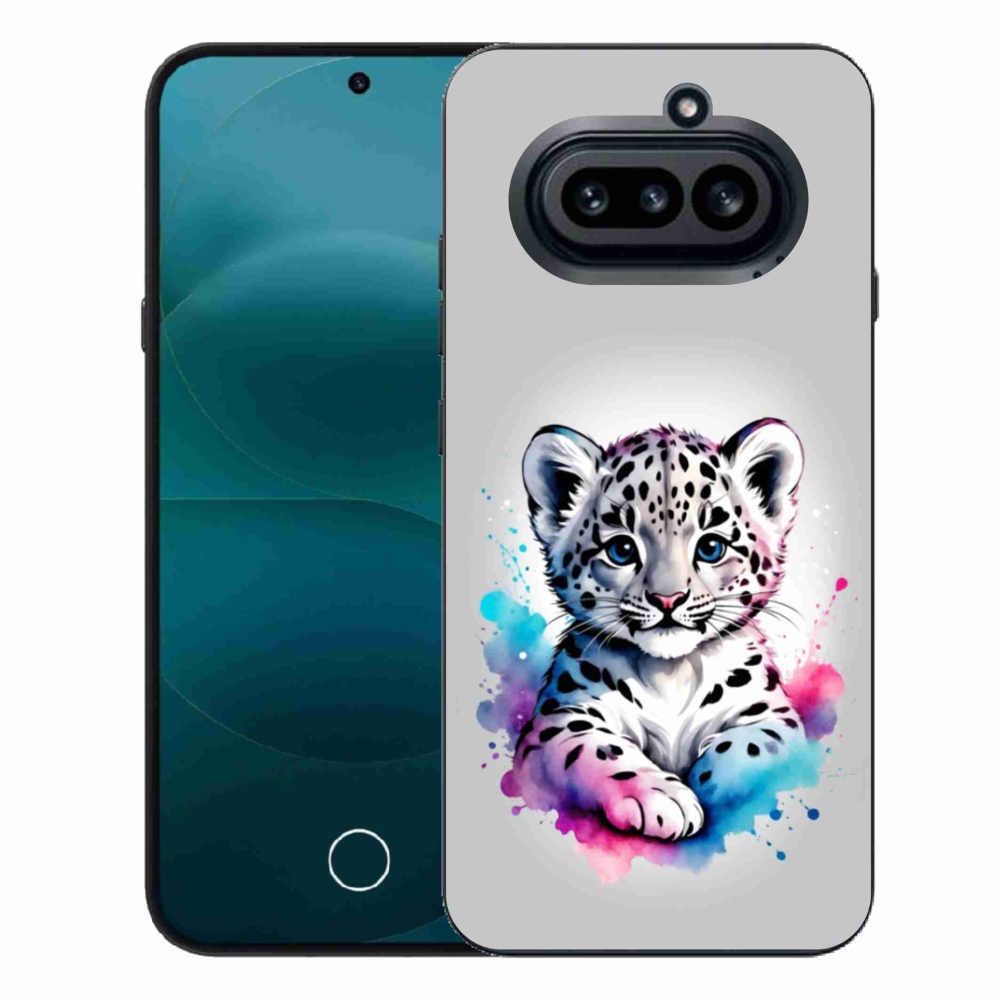 Gélový kryt mmCase na Nothing Phone (4a) - leopardej mláďa