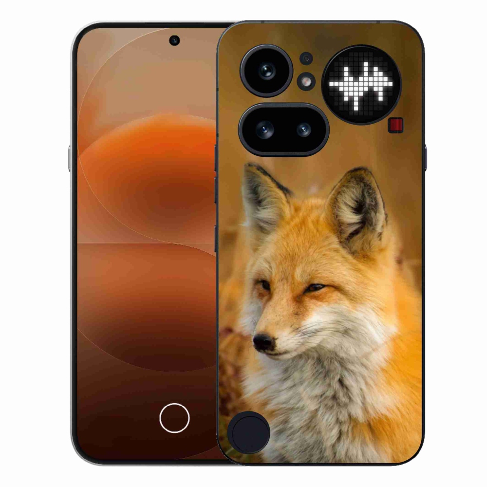 Gélový kryt mmCase na Nothing Phone (4a) - líška