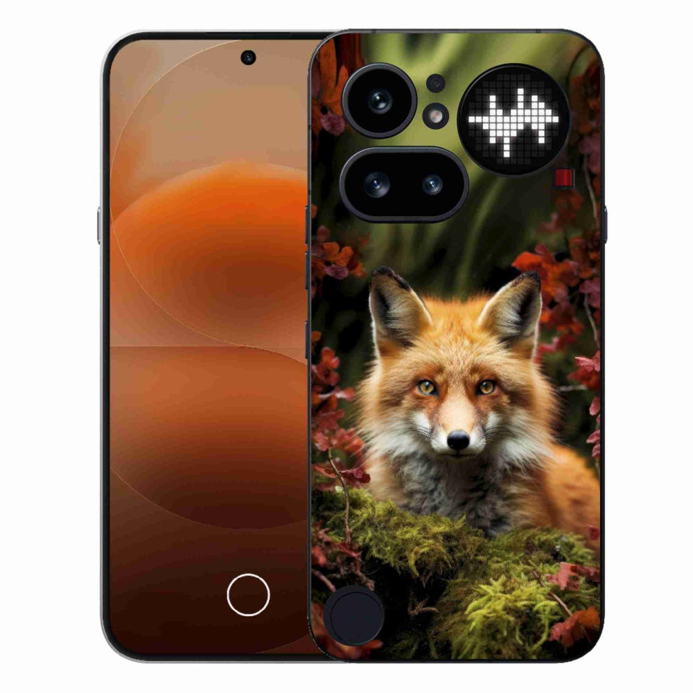 Gélový kryt mmCase na Nothing Phone (4a) - líška v lese
