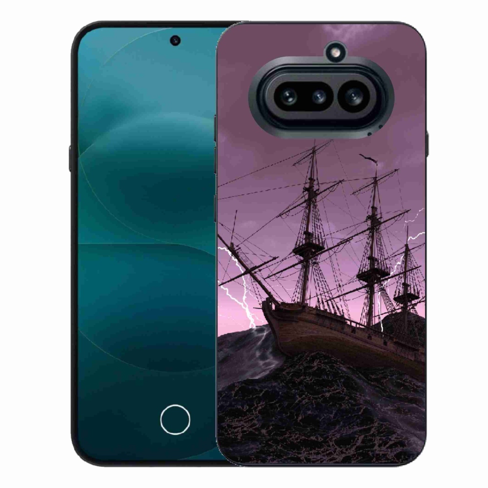 Gélový kryt mmCase na Nothing Phone (4a) - loď v búrke