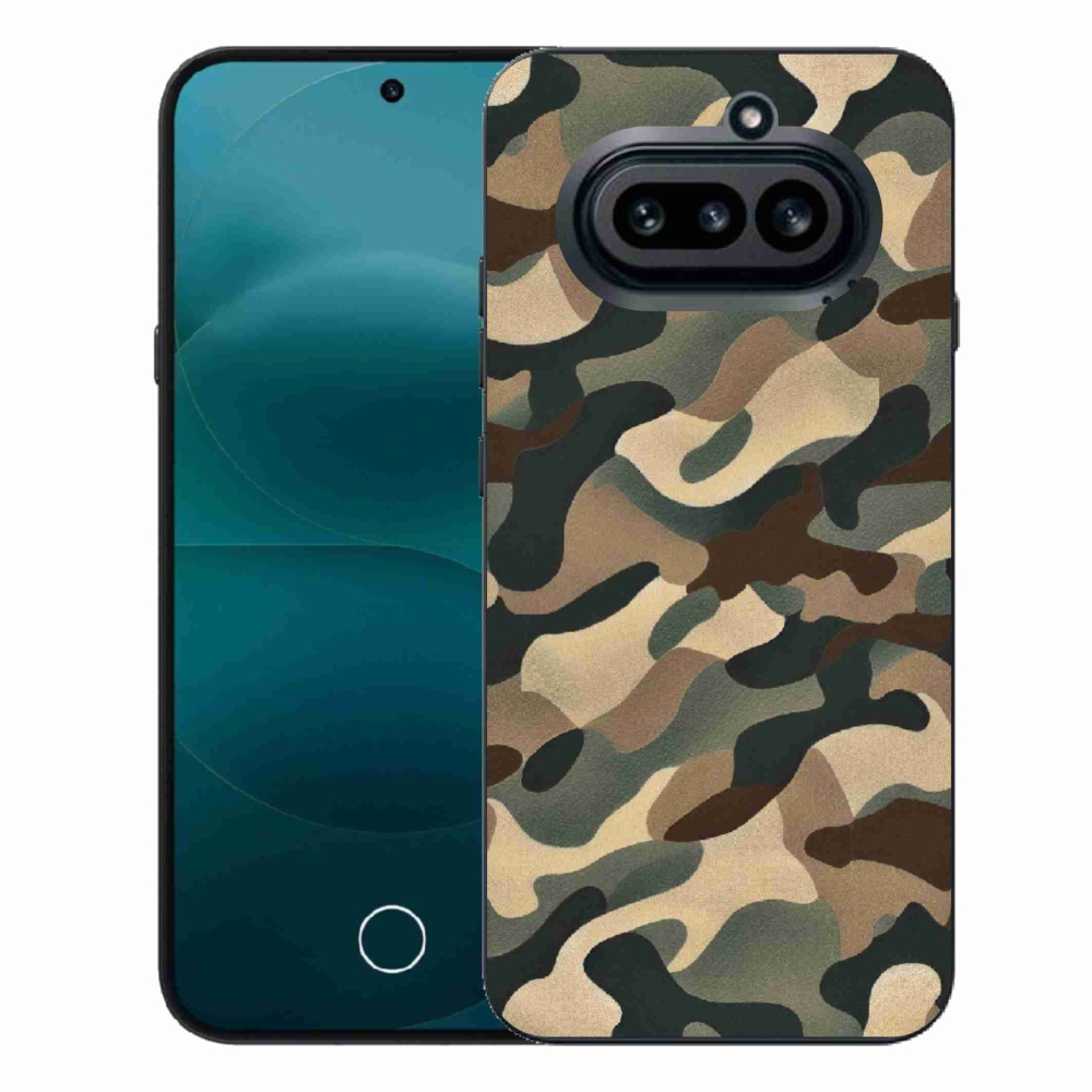 Gélový kryt mmCase na Nothing Phone (4a) - maskáčový vzor 11