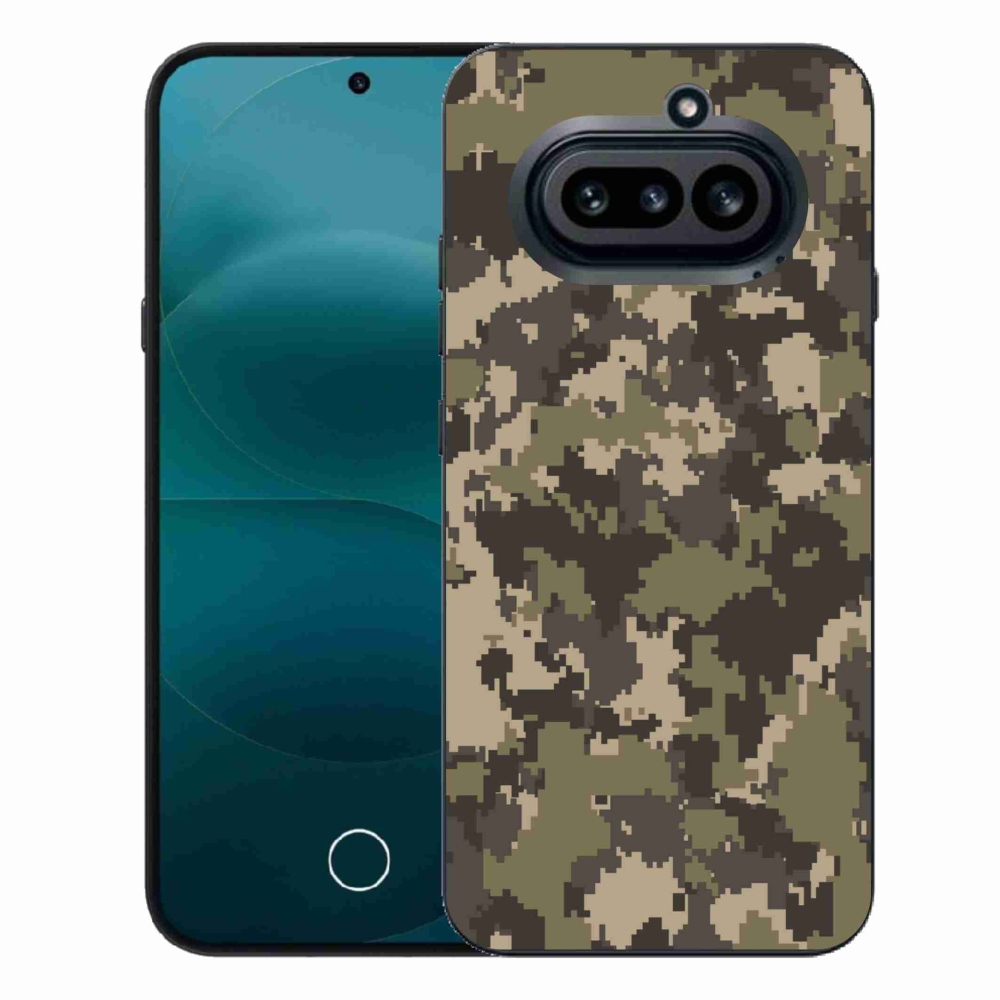 Gélový kryt mmCase na Nothing Phone (4a) - maskáčový vzor 12