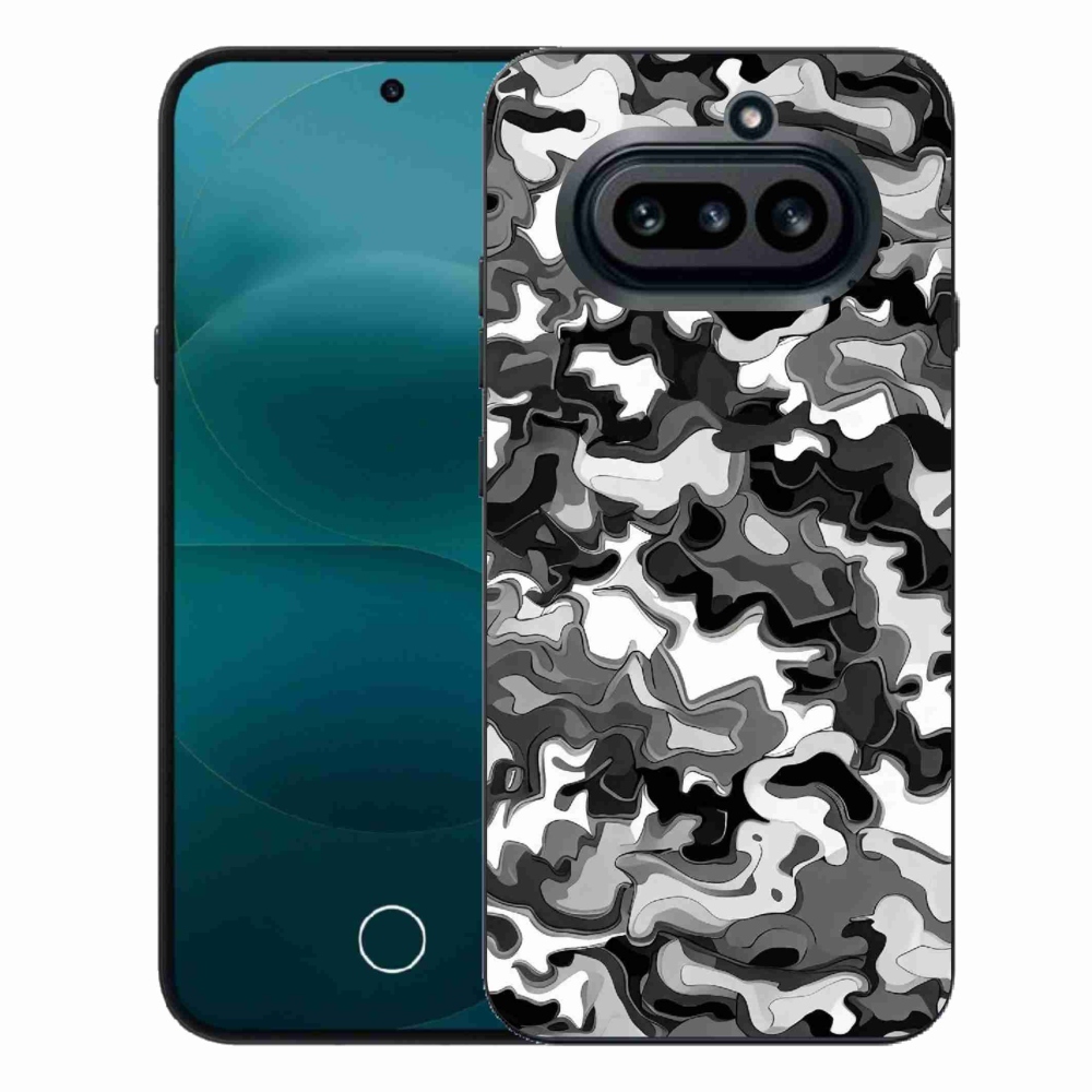 Gélový kryt mmCase na Nothing Phone (4a) - maskáčový vzor 3