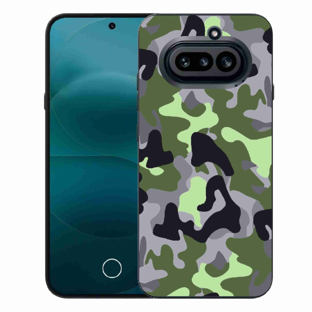 Gélový kryt mmCase na Nothing Phone (4a) - maskáčový vzor 7