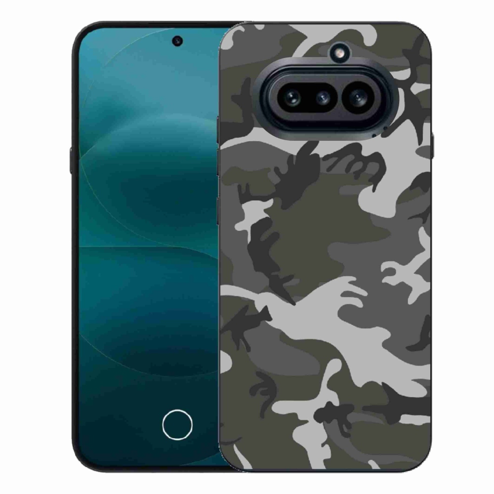Gélový kryt mmCase na Nothing Phone (4a) - maskáčový vzor