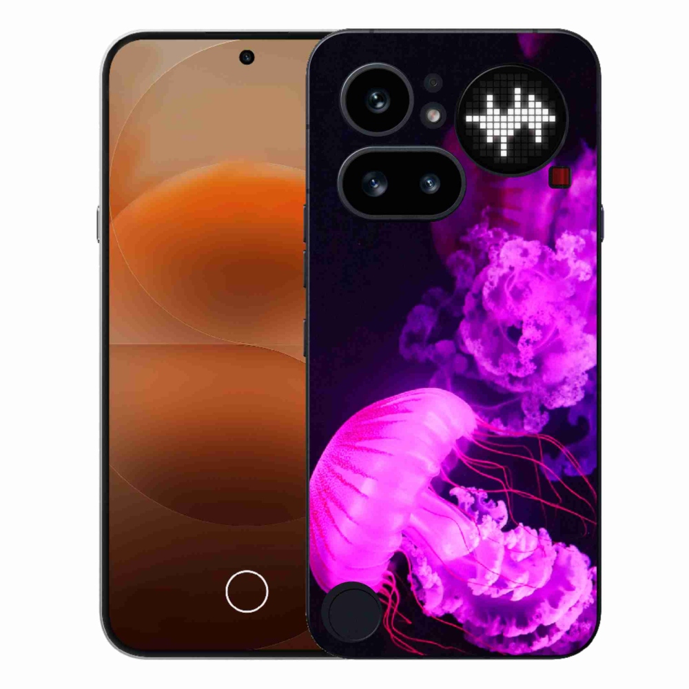 Gélový kryt mmCase na Nothing Phone (4a) - medúza 1