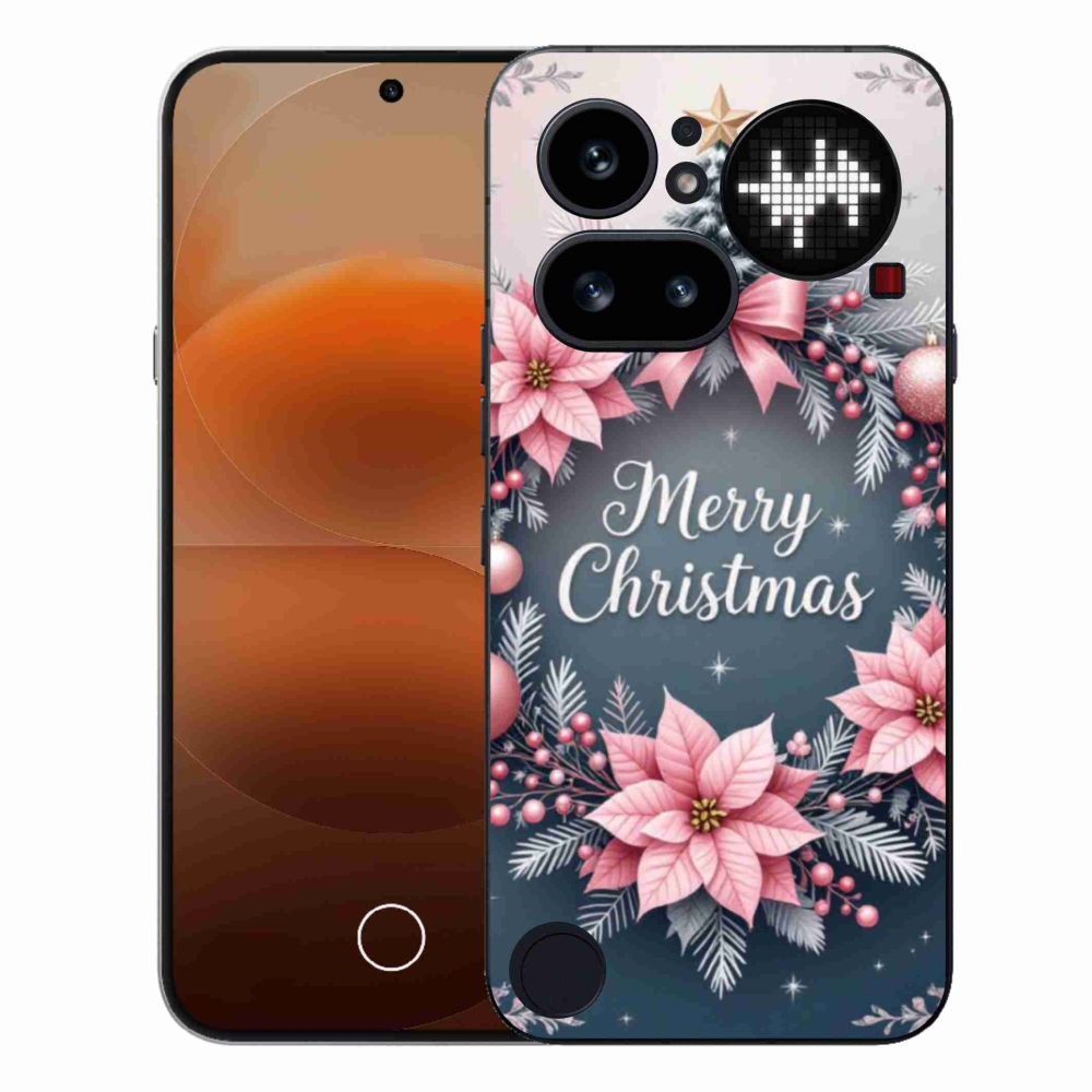 Gélový kryt mmCase na Nothing Phone (4a) - merry christmas