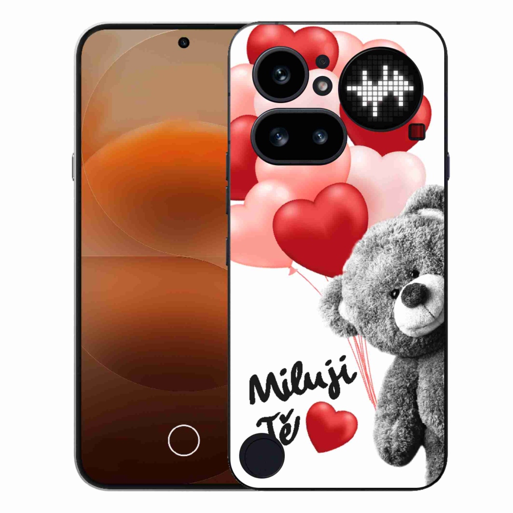 Gélový kryt mmCase na Nothing Phone (4a) - milujem Ťa