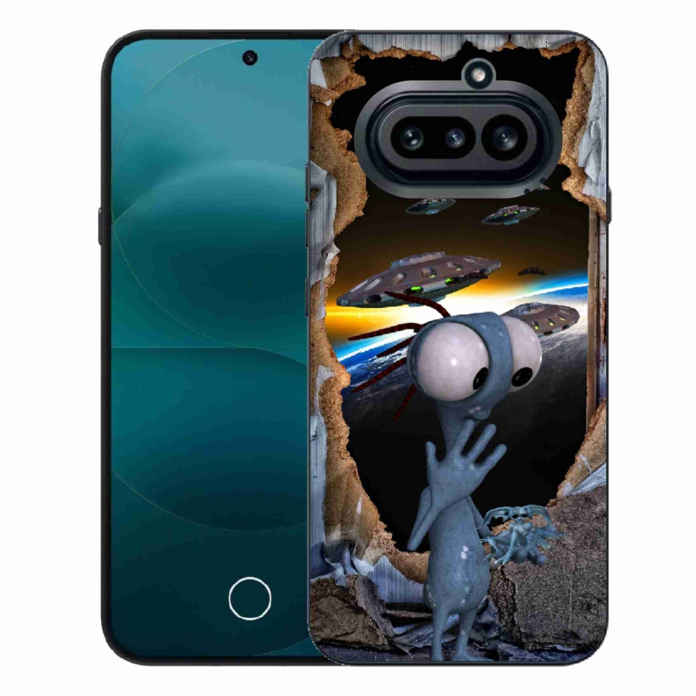 Gélový kryt mmCase na Nothing Phone (4a) - mimozemšťan