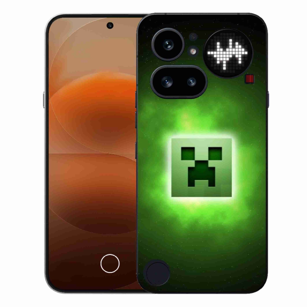 Gélový kryt mmCase na Nothing Phone (4a) - minecraft