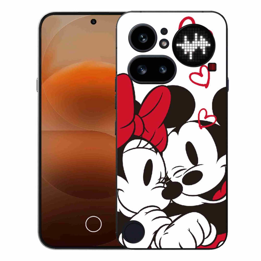 Gélový kryt mmCase na Nothing Phone (4a) - minnie a mickey