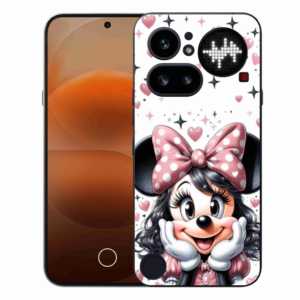 Gélový kryt mmCase na Nothing Phone (4a) - minnie