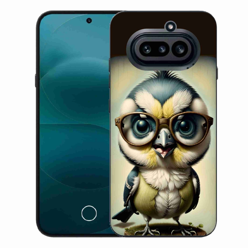 Gélový kryt mmCase na Nothing Phone (4a) - mláďa s okuliarmi