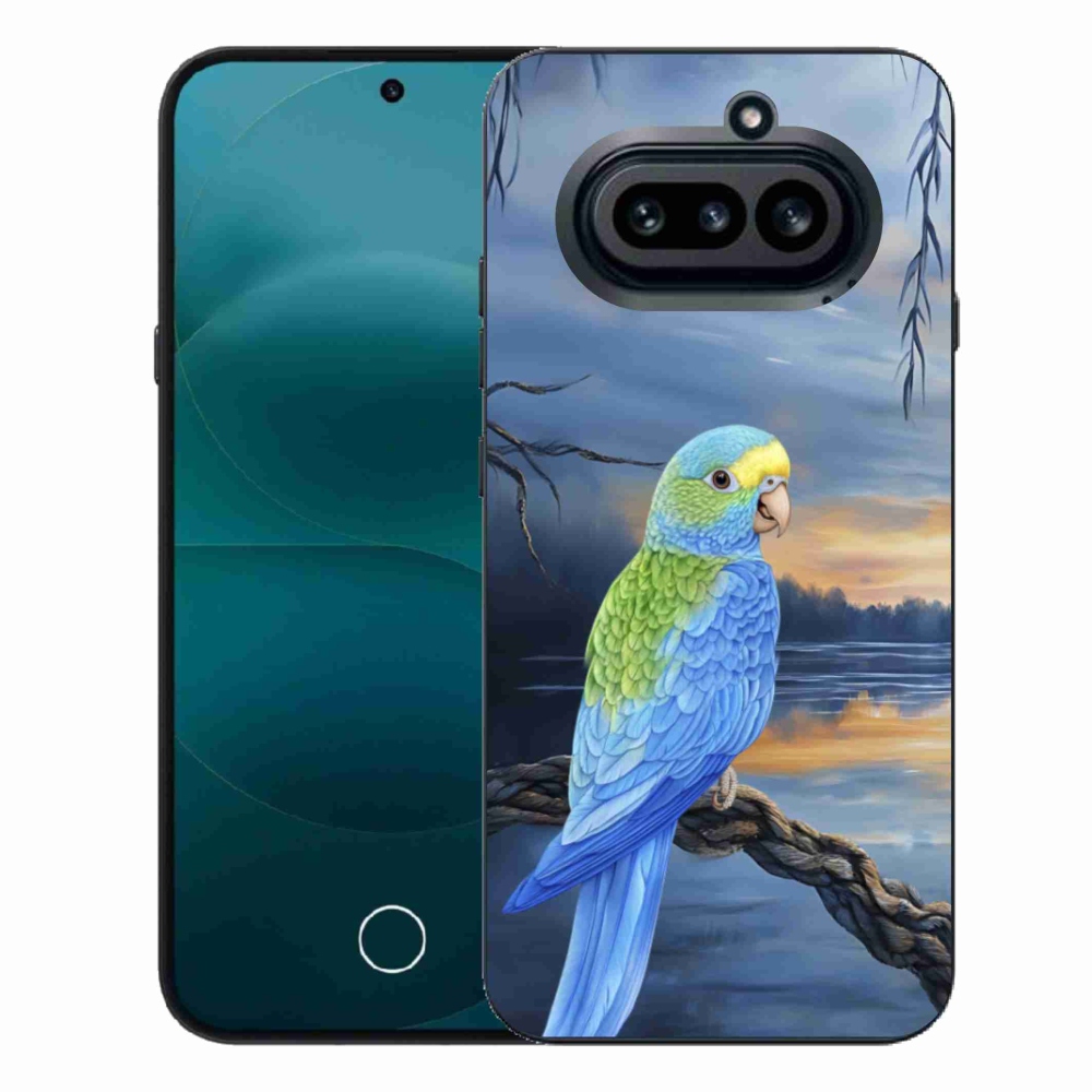 Gélový kryt mmCase na Nothing Phone (4a) - modrý papagáj