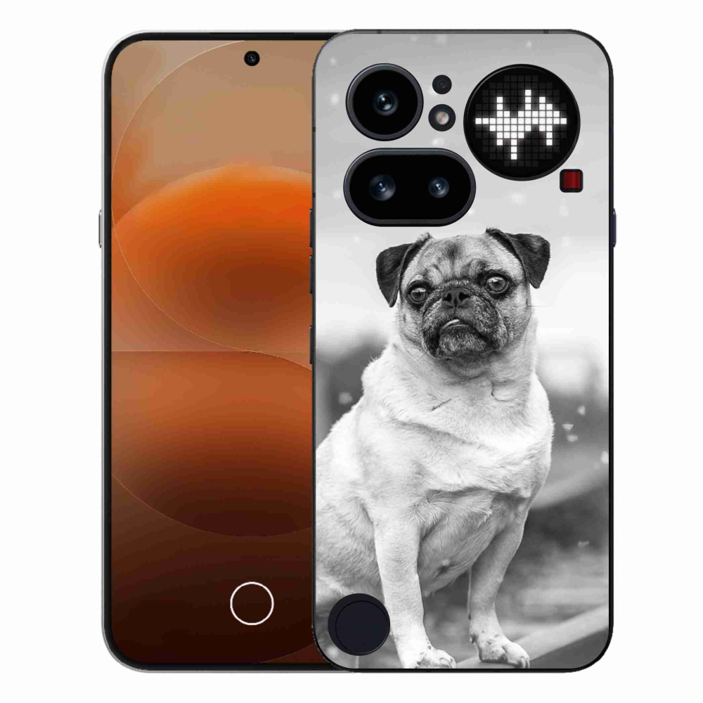 Gélový kryt mmCase na Nothing Phone (4a) - mops