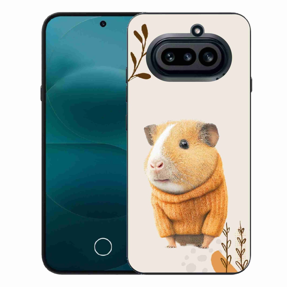 Gélový kryt mmCase na Nothing Phone (4a) - morča vo svetri