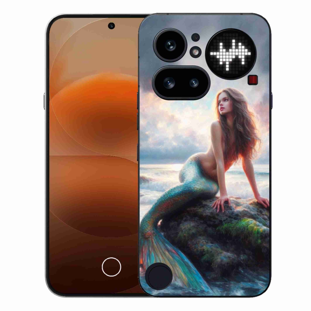 Gélový kryt mmCase na Nothing Phone (4a) - morská panna