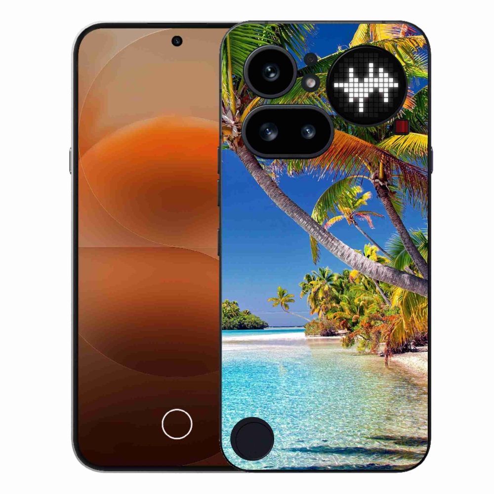 Gélový kryt mmCase na Nothing Phone (4a) - morská pláž