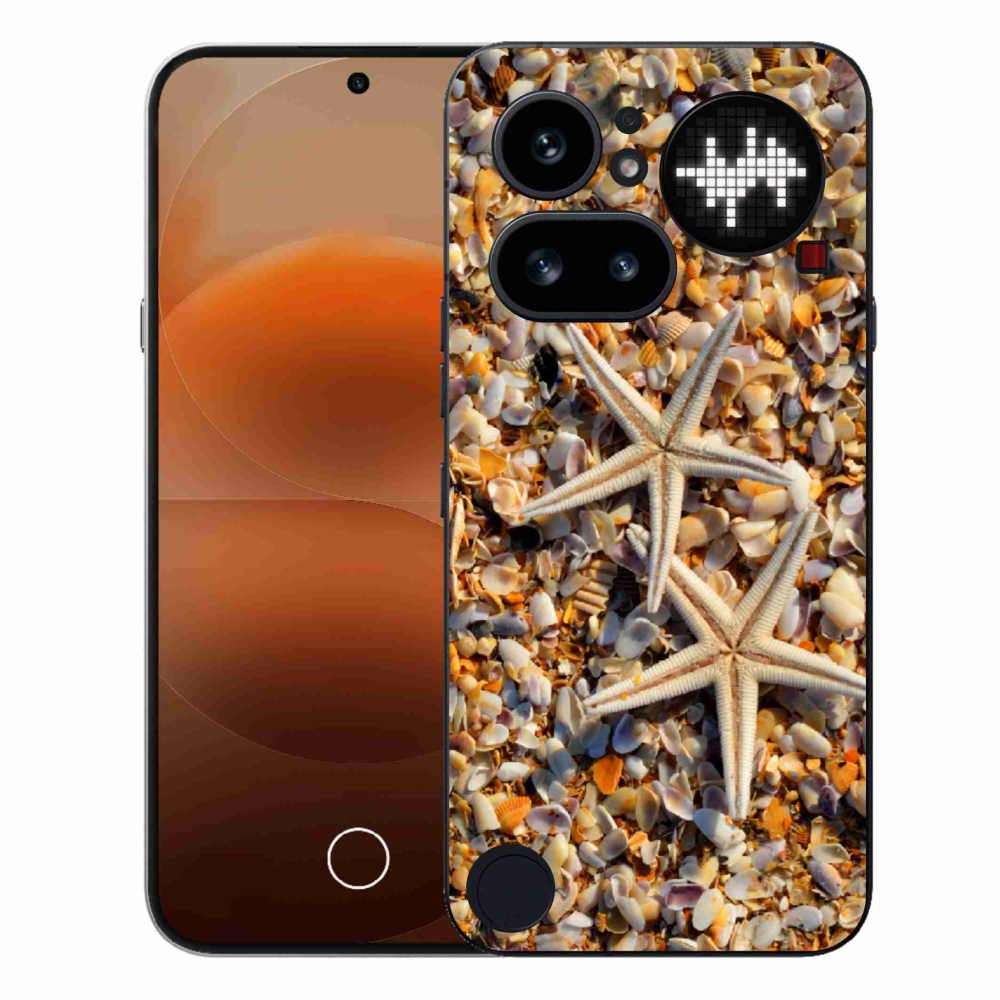 Gélový kryt mmCase na Nothing Phone (4a) - morské hviezdice