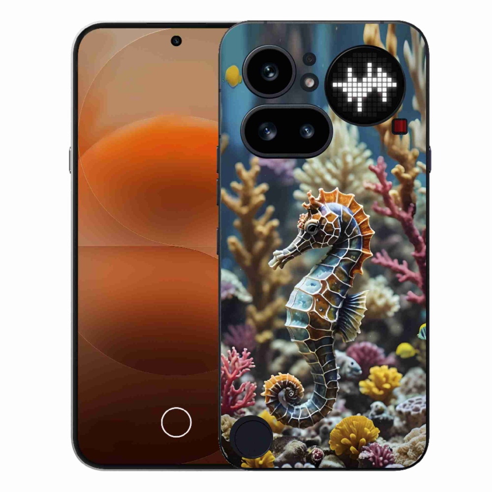 Gélový kryt mmCase na Nothing Phone (4a) - morský koník 2