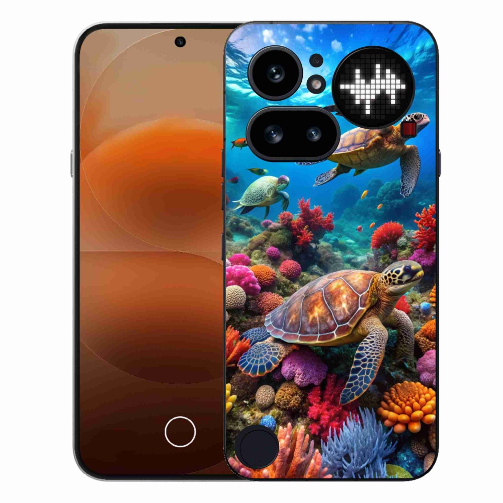 Gélový kryt mmCase na Nothing Phone (4a) - morský svet 2
