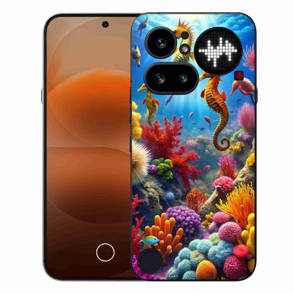 Gélový kryt mmCase na Nothing Phone (4a) - morský svet 3