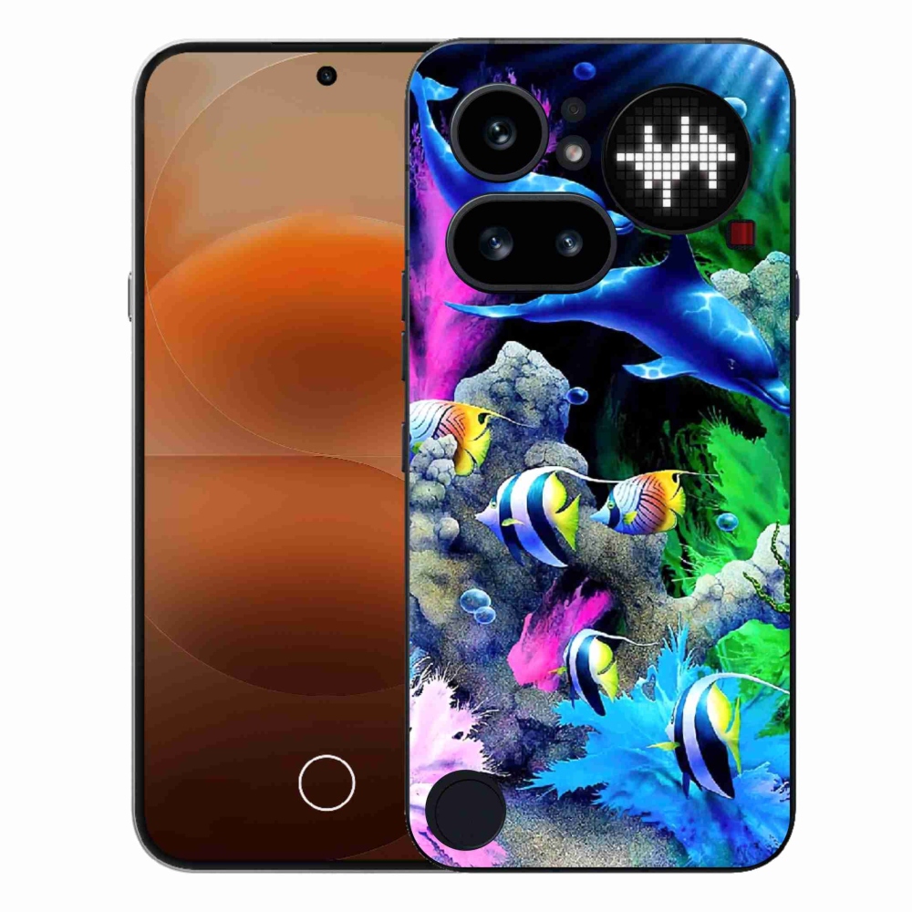 Gélový kryt mmCase na Nothing Phone (4a) - morský svet