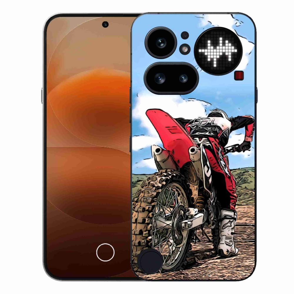 Gélový kryt mmCase na Nothing Phone (4a) - moto