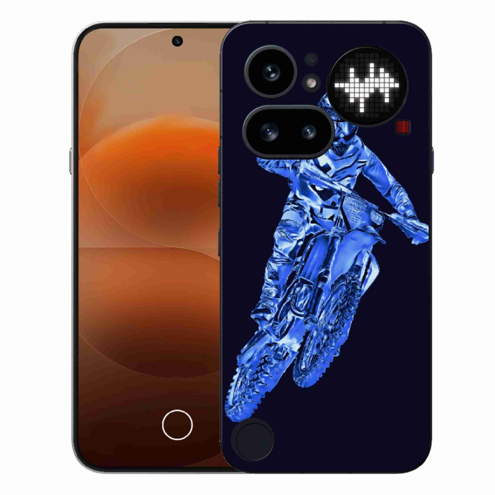 Gélový kryt mmCase na Nothing Phone (4a) - motocross 1