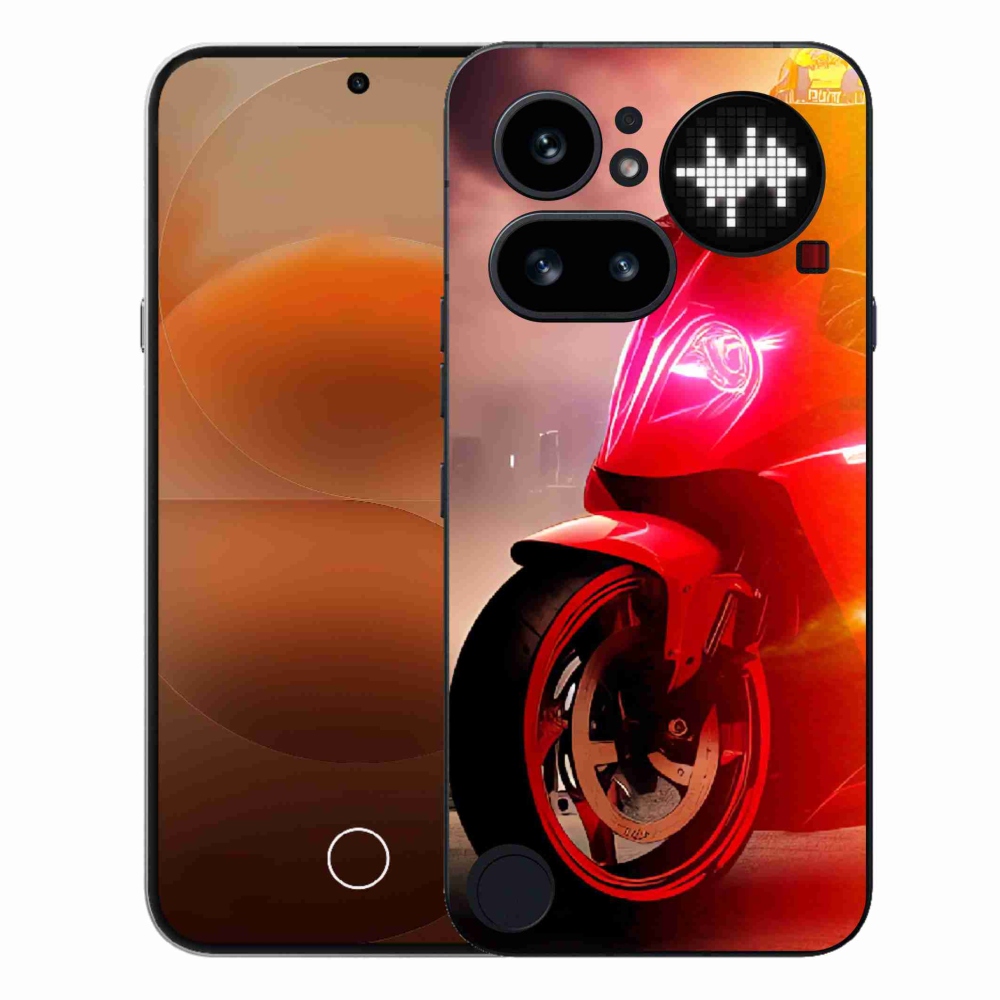 Gélový kryt mmCase na Nothing Phone (4a) - motorka