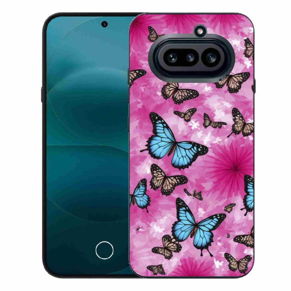 Gélový kryt mmCase na Nothing Phone (4a) - motýlia záhrada