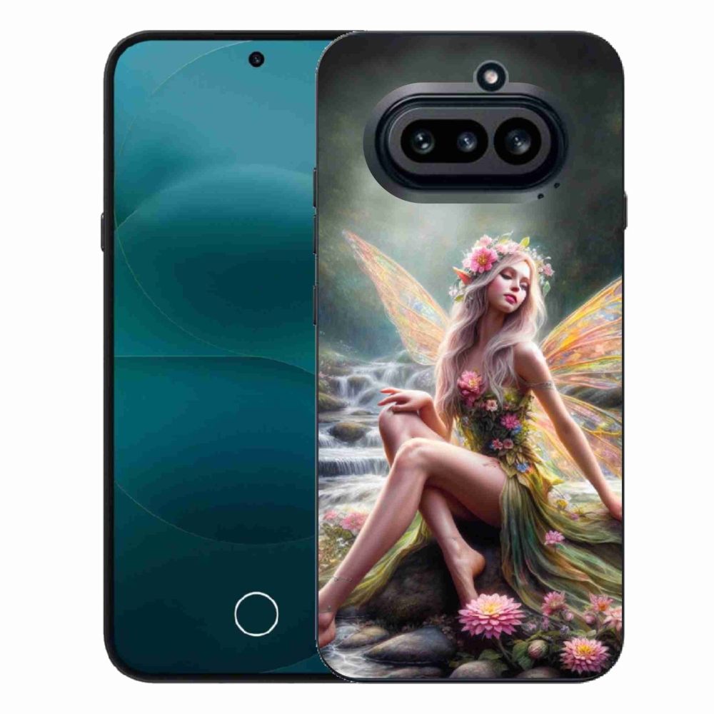 Gélový kryt mmCase na Nothing Phone (4a) - motýlia žena 1