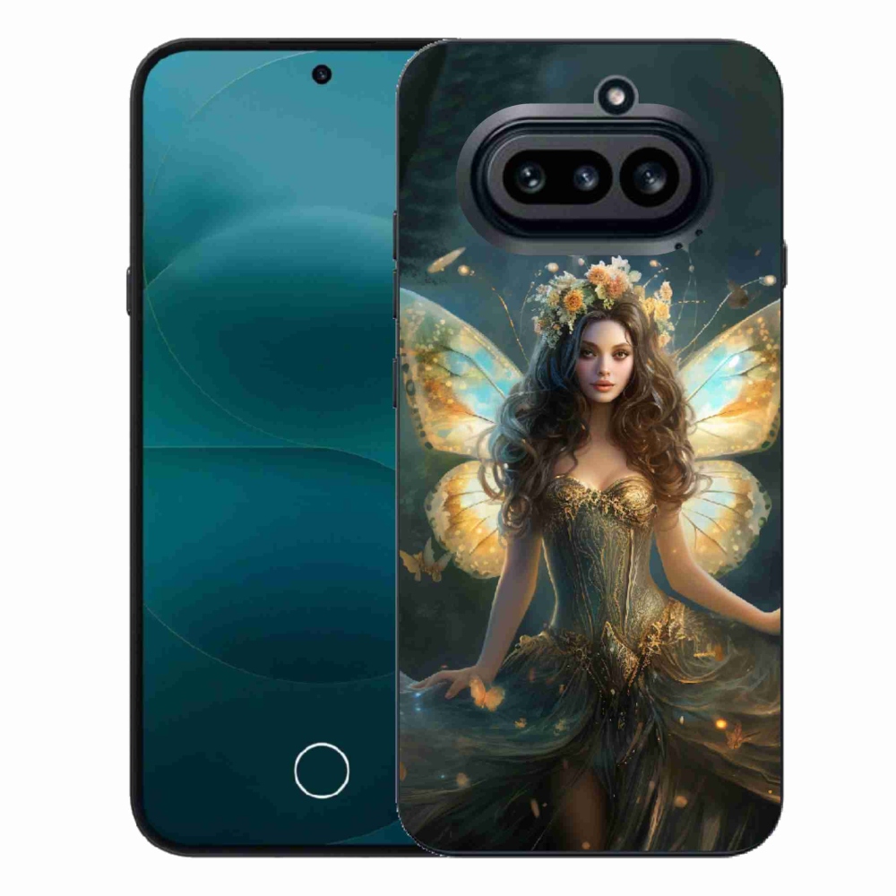 Gélový kryt mmCase na Nothing Phone (4a) - motýlia žena