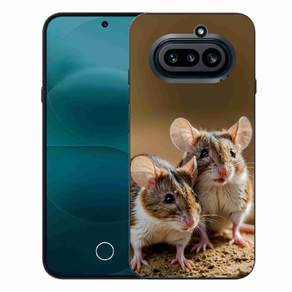 Gélový kryt mmCase na Nothing Phone (4a) - myší duo