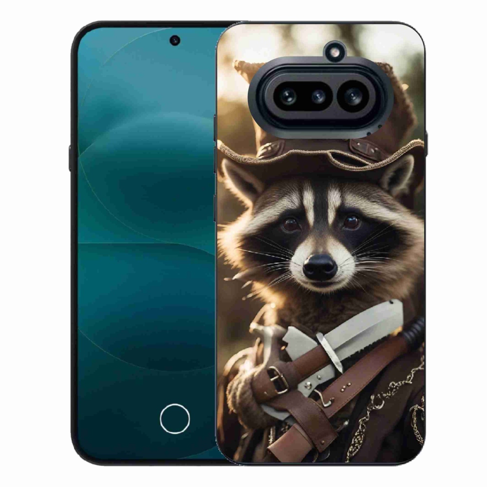 Gélový kryt mmCase na Nothing Phone (4a) - mýval v uniforme