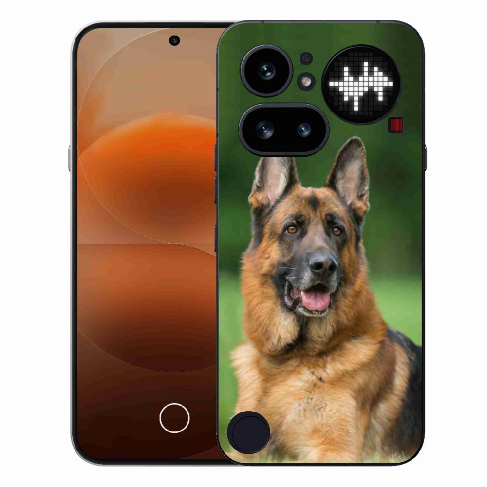 Gélový kryt mmCase na Nothing Phone (4a) - nemecký ovčiak