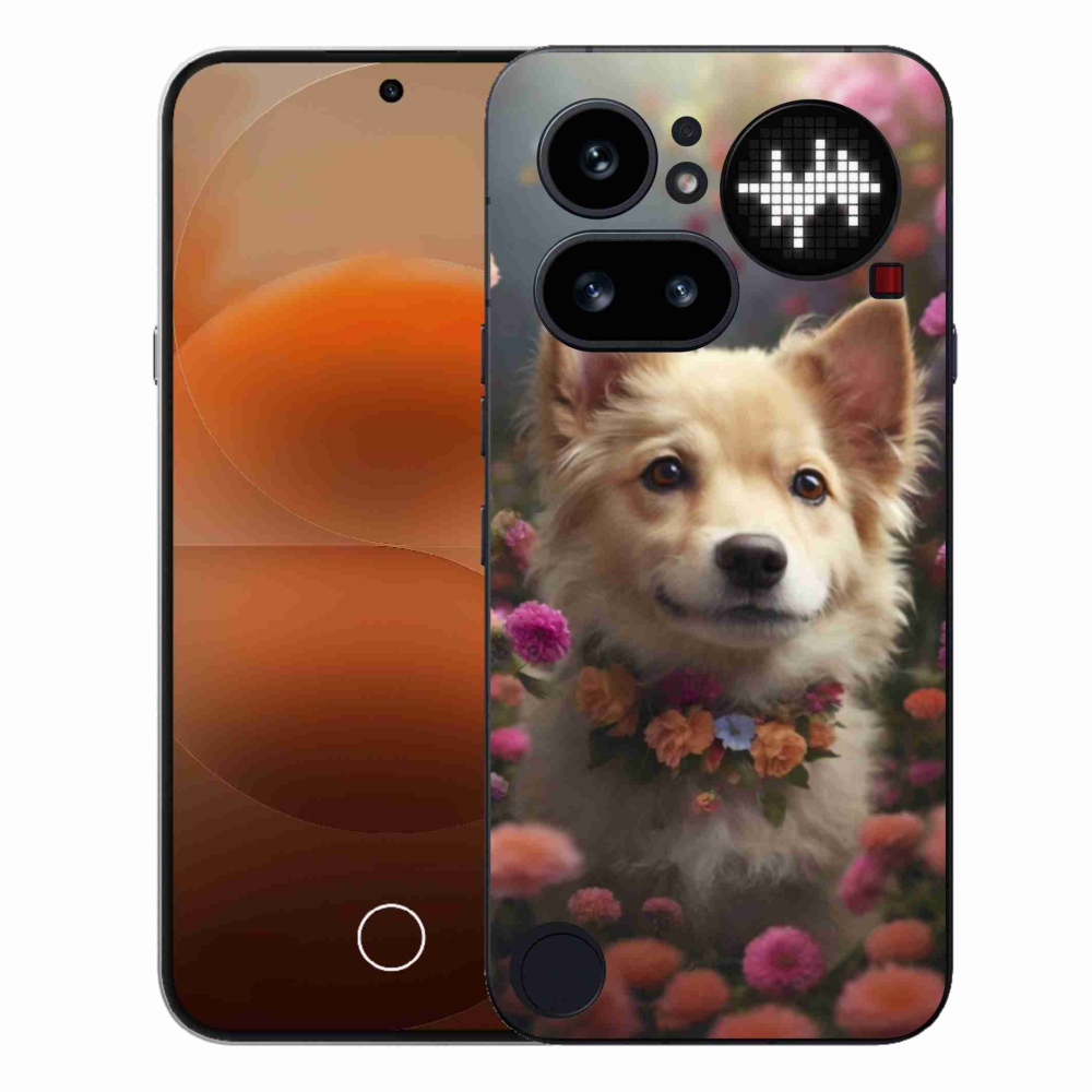 Gélový kryt mmCase na Nothing Phone (4a) - nemecký špic