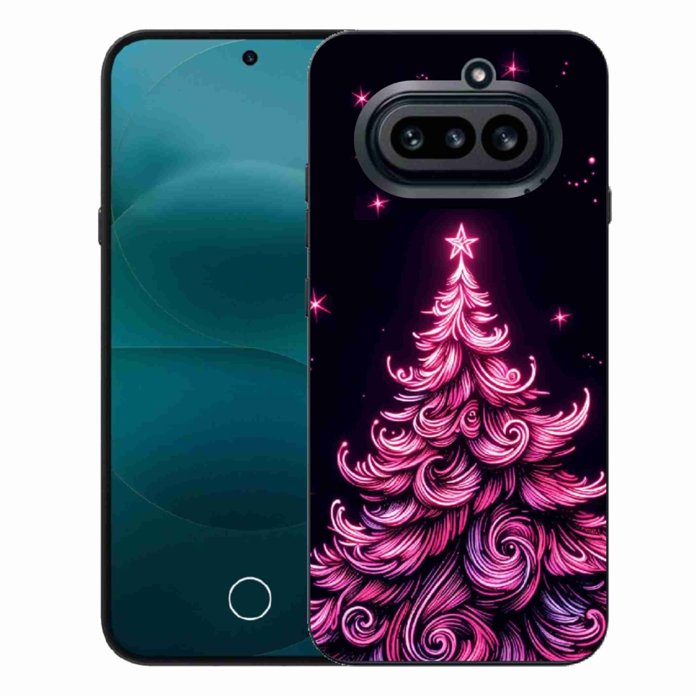 Gélový kryt mmCase na Nothing Phone (4a) - neónový vianočný stromček 2