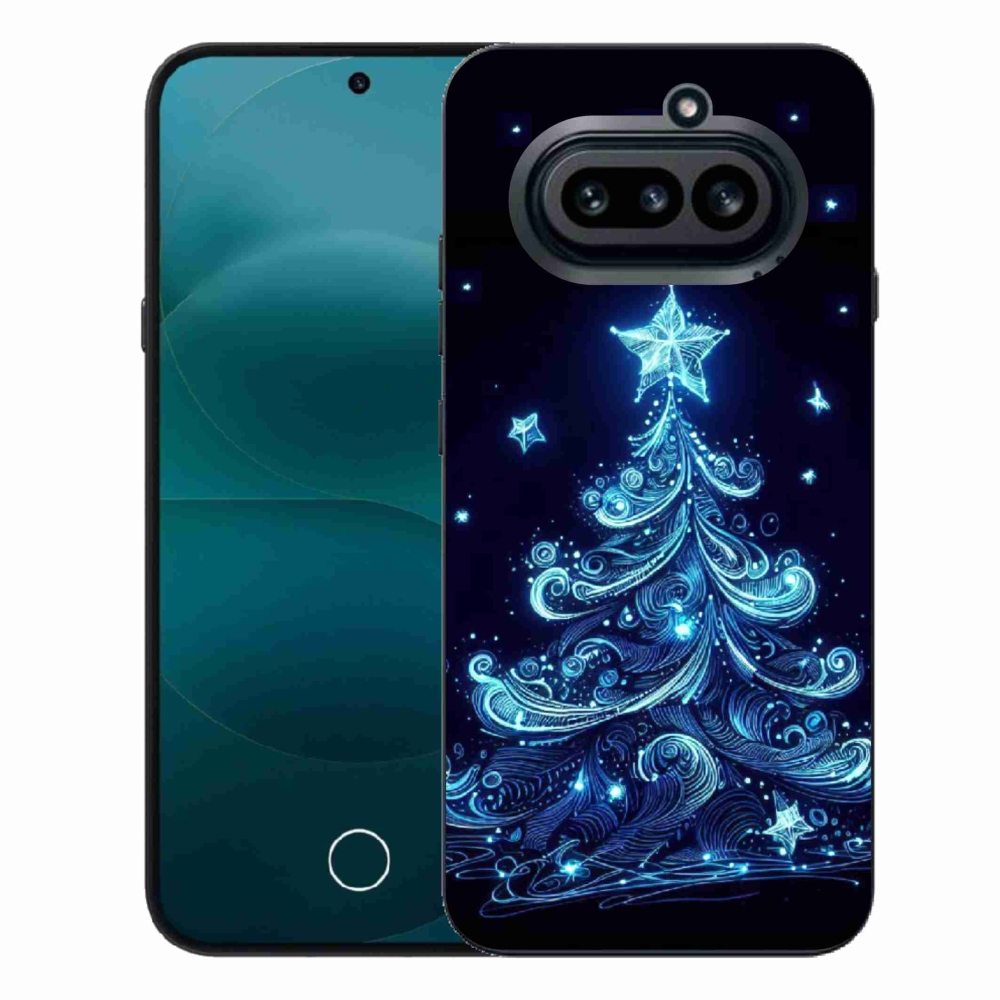 Gélový kryt mmCase na Nothing Phone (4a) - neónový vianočný stromček 4