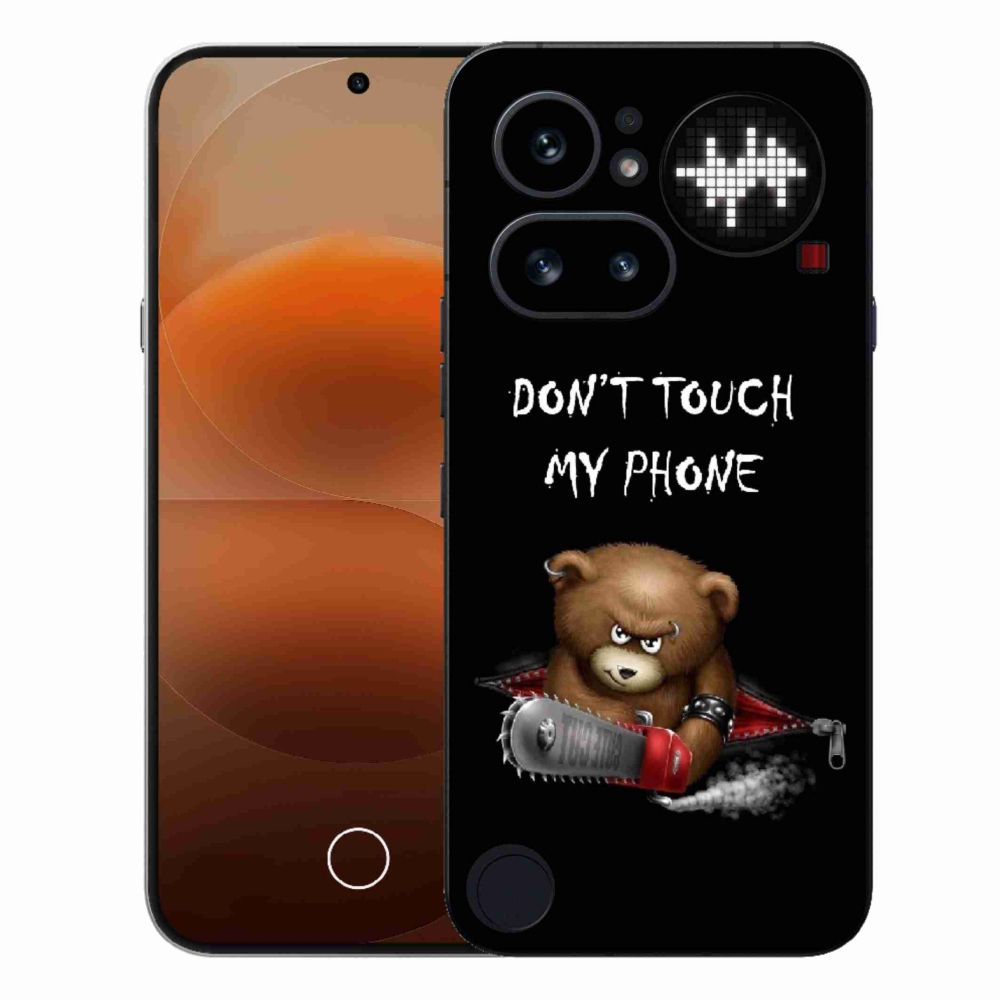 Gélový kryt mmCase na Nothing Phone (4a) - nesiahaj na telefón
