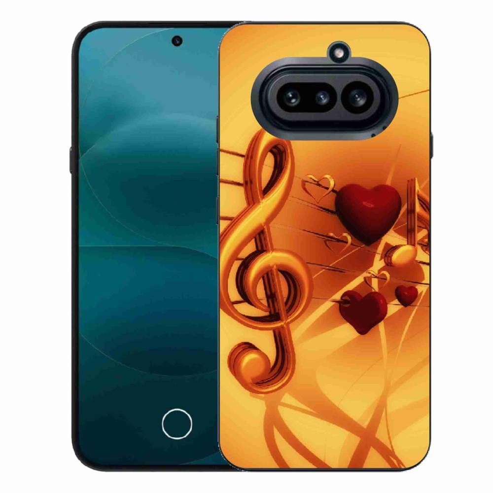 Gélový kryt mmCase na Nothing Phone (4a) - noty
