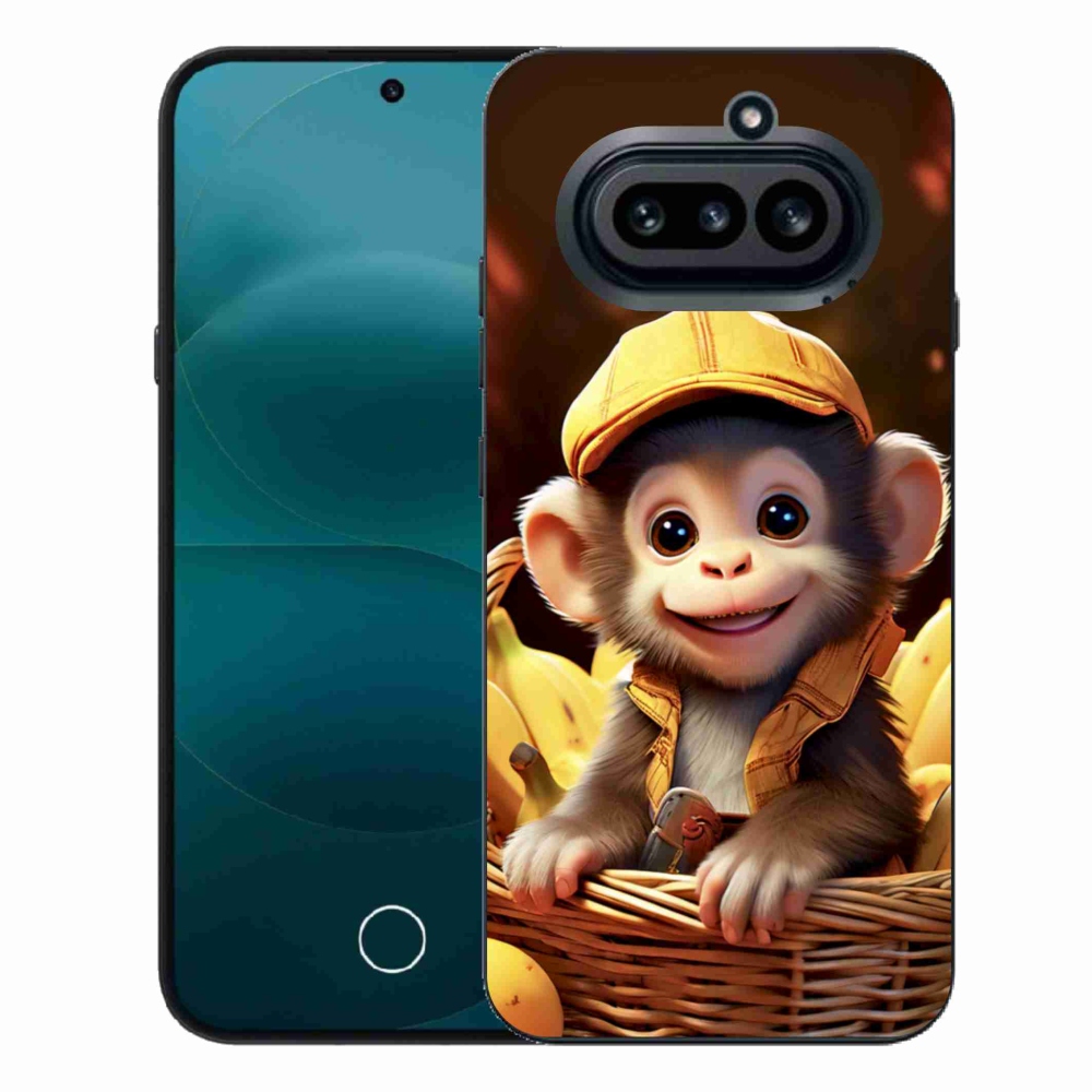 Gélový kryt mmCase na Nothing Phone (4a) - opice v košíku