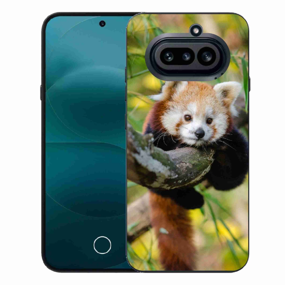 Gélový kryt mmCase na Nothing Phone (4a) - panda červená