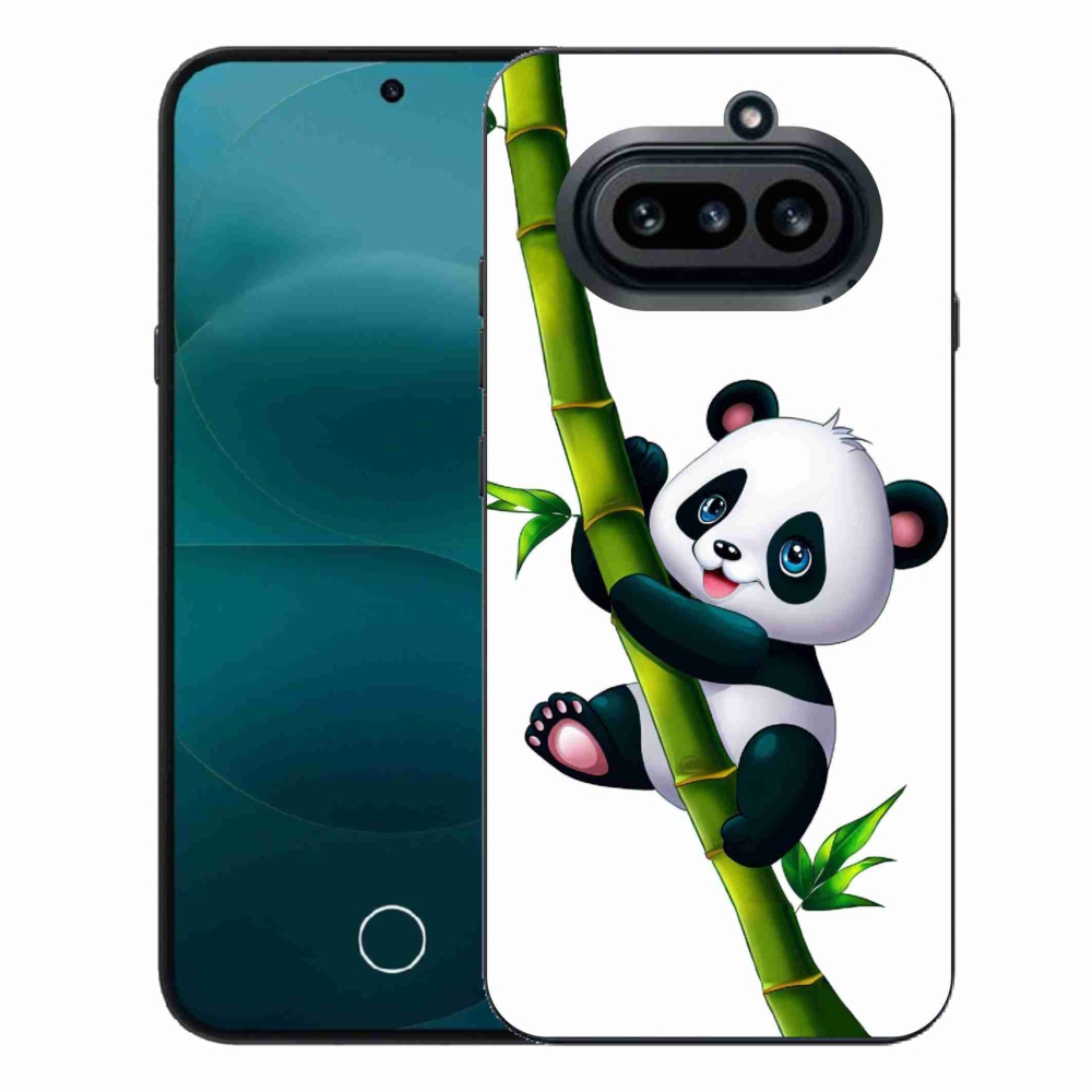 Gélový kryt mmCase na Nothing Phone (4a) - panda na bambuse