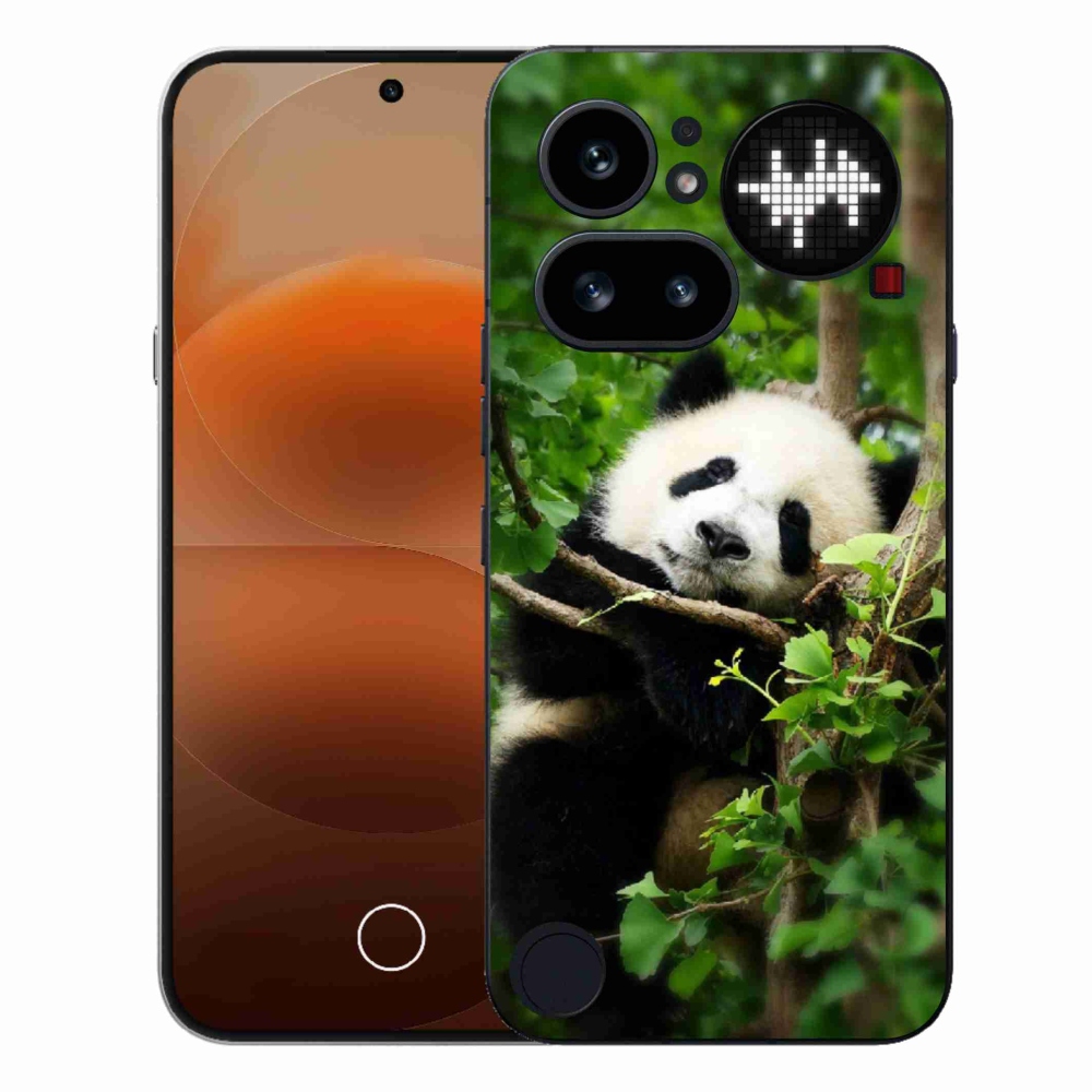 Gélový kryt mmCase na Nothing Phone (4a) - panda