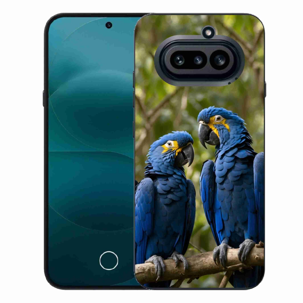 Gélový kryt mmCase na Nothing Phone (4a) - papagájové duo