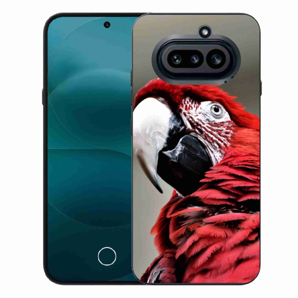 Gélový kryt mmCase na Nothing Phone (4a) - papagáj ara červený
