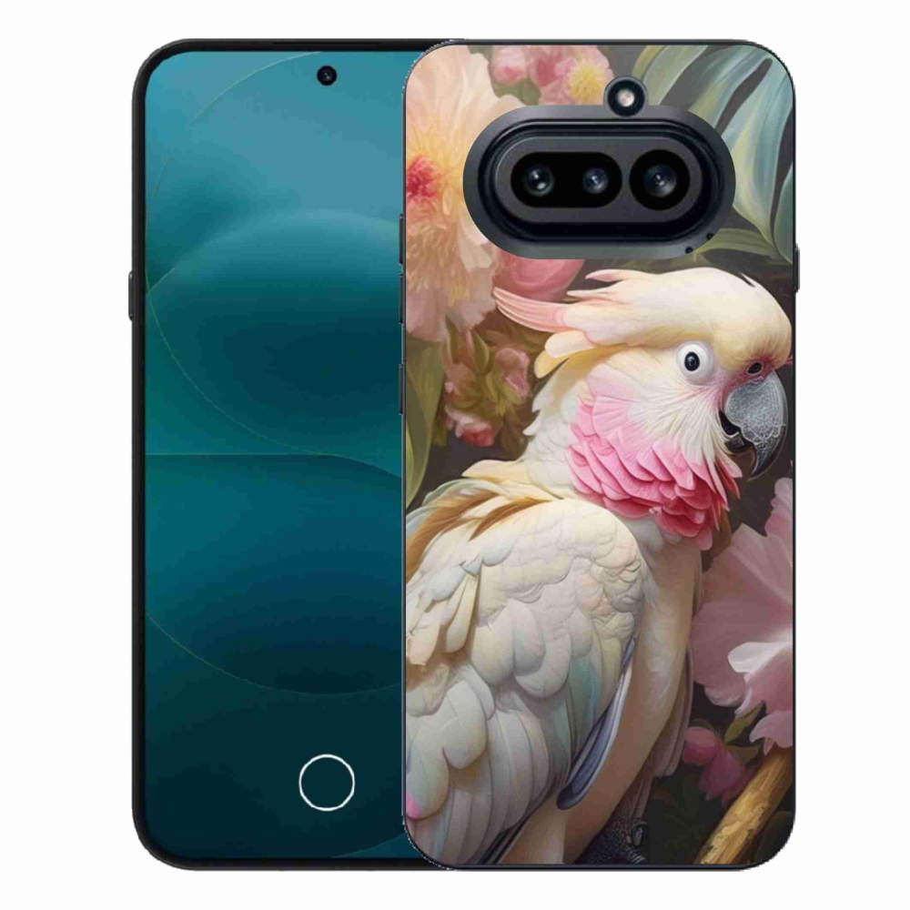 Gélový kryt mmCase na Nothing Phone (4a) - papagáj kakadu ružový 2