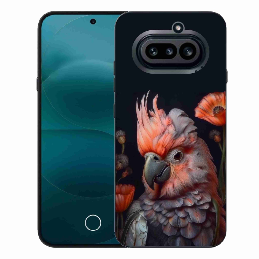 Gélový kryt mmCase na Nothing Phone (4a) - papagáj kakadu vo farbách