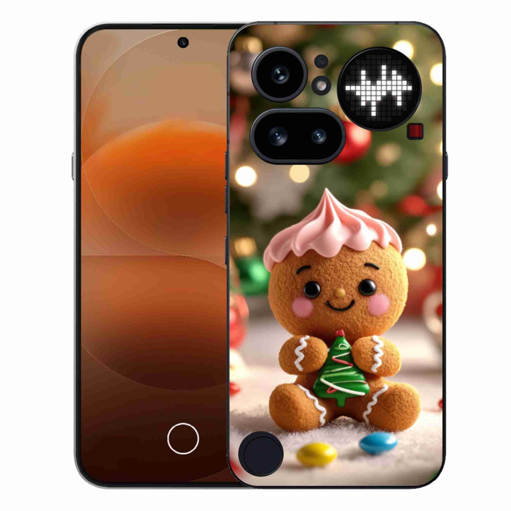 Gélový kryt mmCase na Nothing Phone (4a) - perníček